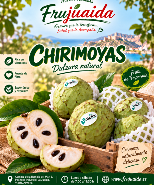 Chirimoyas en Frujuaida